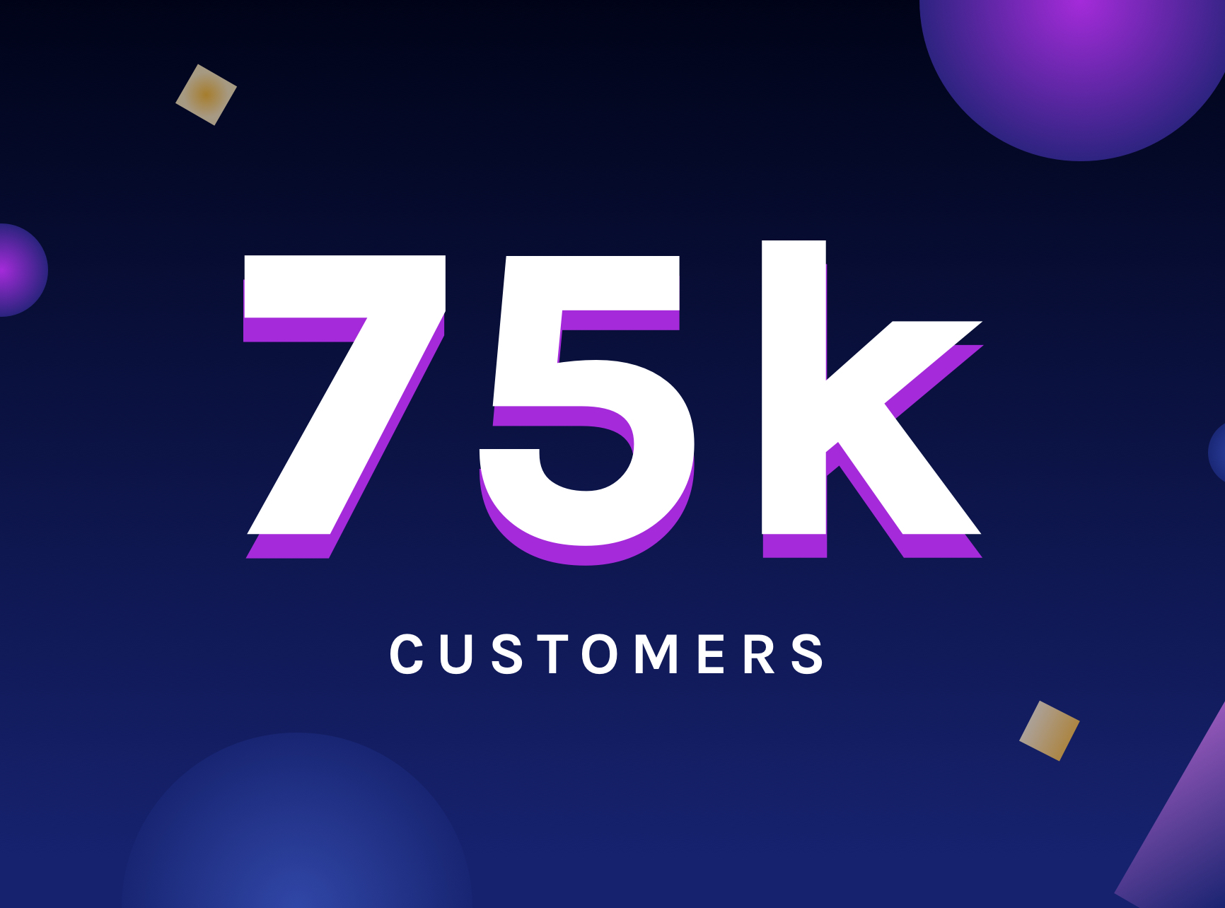 75,000 thank yous